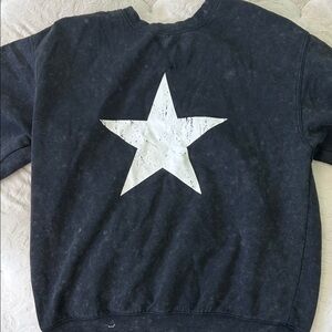 Urban Planet Black Star Sweatshirt
